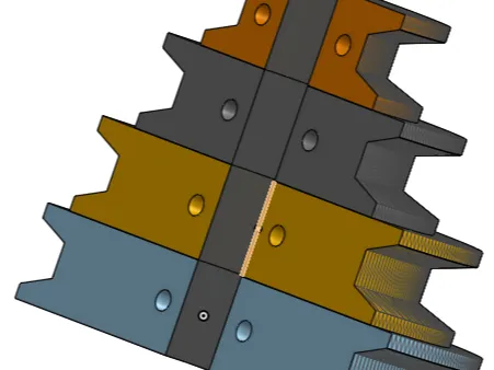 Step Pulley for Gingerly Shaper Casting Pattern