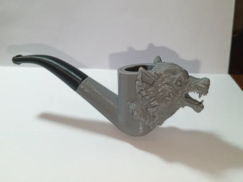 Smoking pipe Sherlock Holmes and Grant O. J.