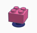 Brick jibbit croc charm Iego