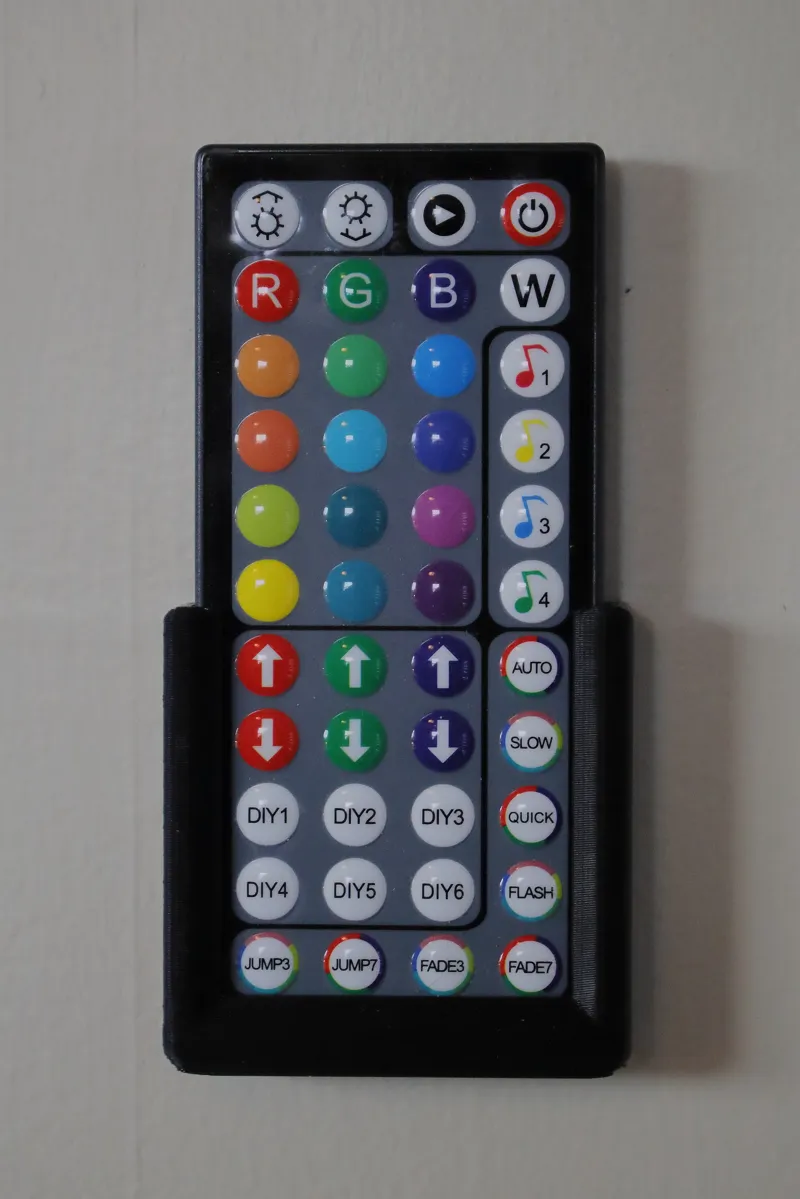 RGB LED Light remote holder