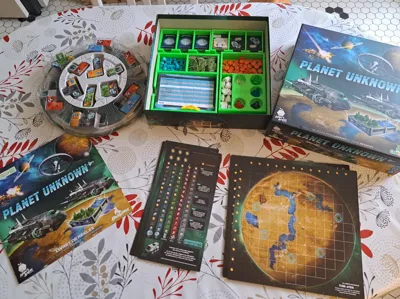 Planet unknown rangements