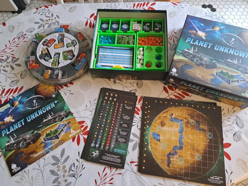 Planet unknown rangements