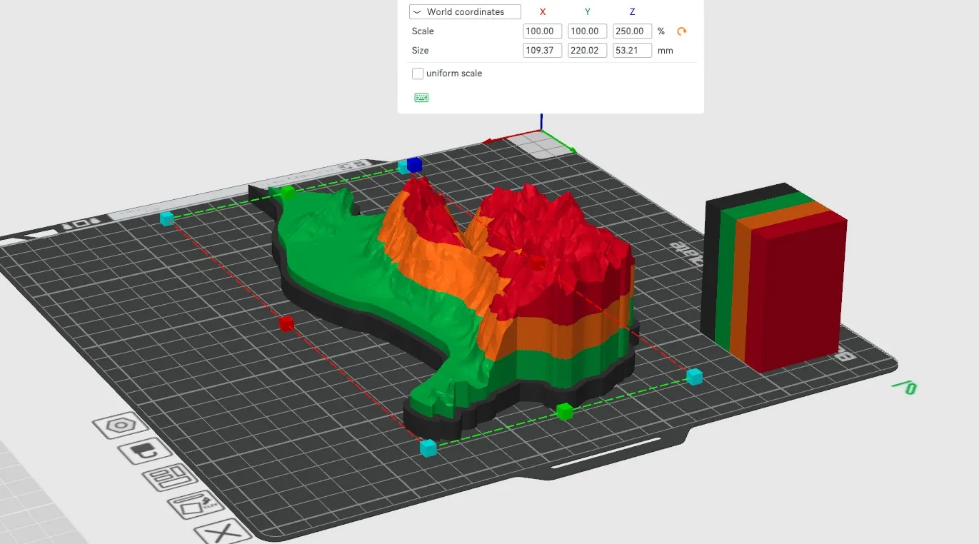 Topographic map of Liechtenstein - Free 3D Print Model - MakerWorld