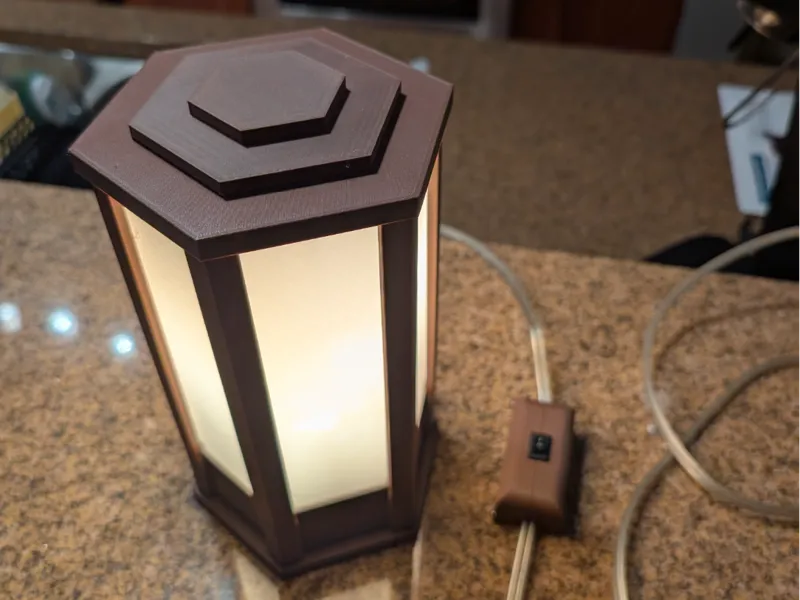 Hexagonal Lamp