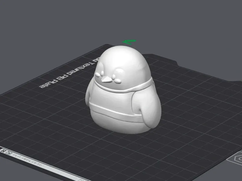 Penguin AIGC by Nick 小学生AI建模做的小企鹅