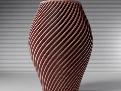3D Model of an Elegant Vase for Home Decor