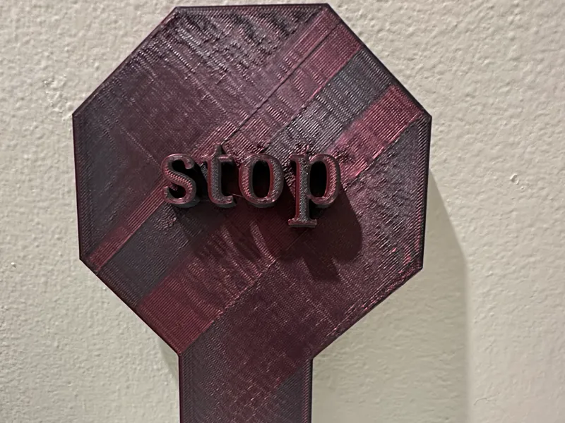 stop sign