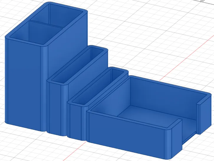 Organizer-Zettelbox für Zettel bis 90mm