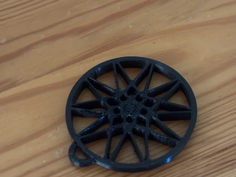 BMW M4 Disc/Wheel Keychain