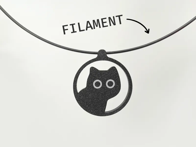 Catlace – The Cute Cat Pendant