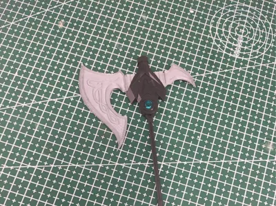 SNAA Steel Scythe Kay Axe Replacement Part Non-Destructive Replacement