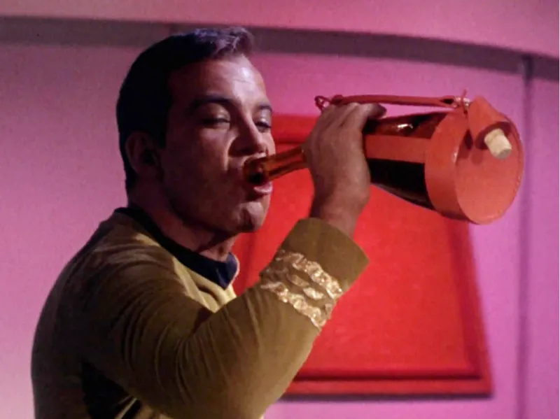 Saurian Brandy Bottle- Star Trek