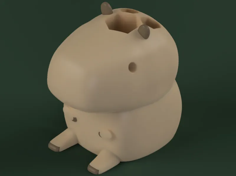 Capybara Pencil Holder