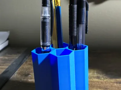 Hexagon Desk organizer V1