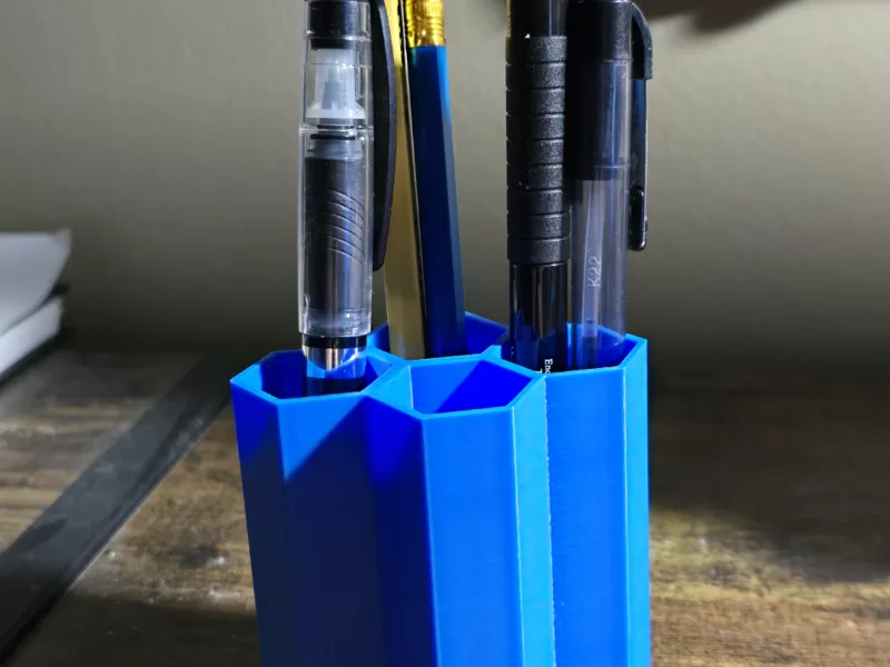 Hexagon Desk organizer V1