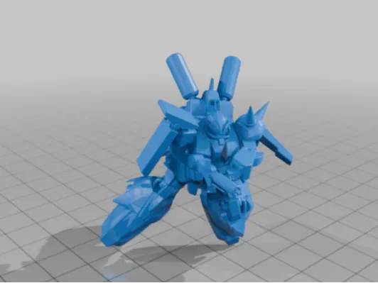OPR Titan Lord - Gundam Zaku III with Gun Swap