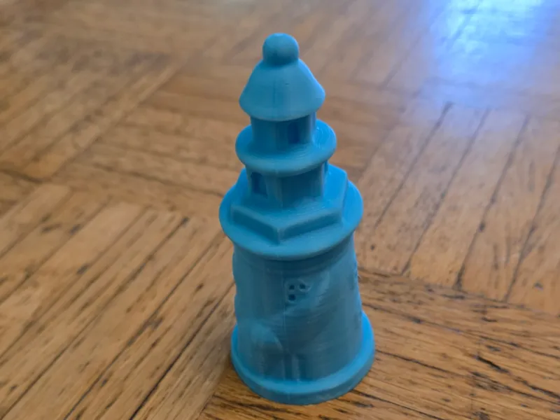 Lighthouse Leuchtturm 3D Scan Deko