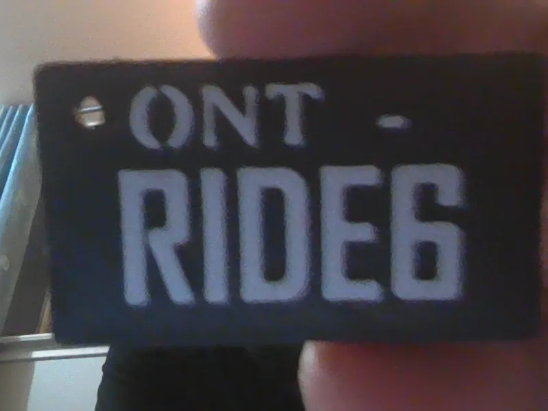 ONTARIO PLATE