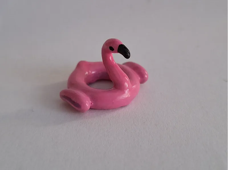 Inflatable flamingo decoration