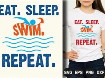 eat swim sleep Repeat