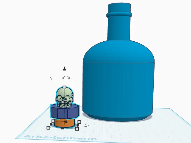 Piraten Rum Flasche
