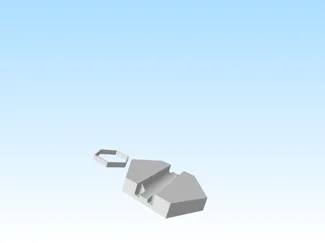 Straight line for gravitrax