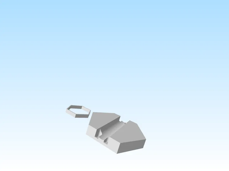 Straight line for gravitrax