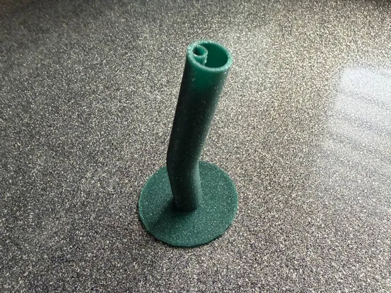 Pouring spout for plastic milk bottle