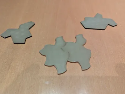 Einstein aperiodic tiles (Hat, Turtle, Spectre)