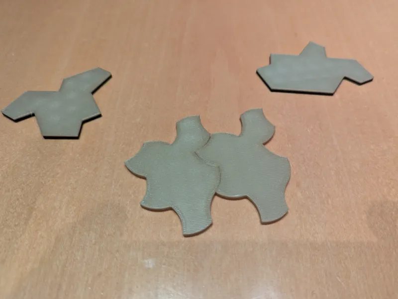 Einstein aperiodic tiles (Hat, Turtle, Spectre)