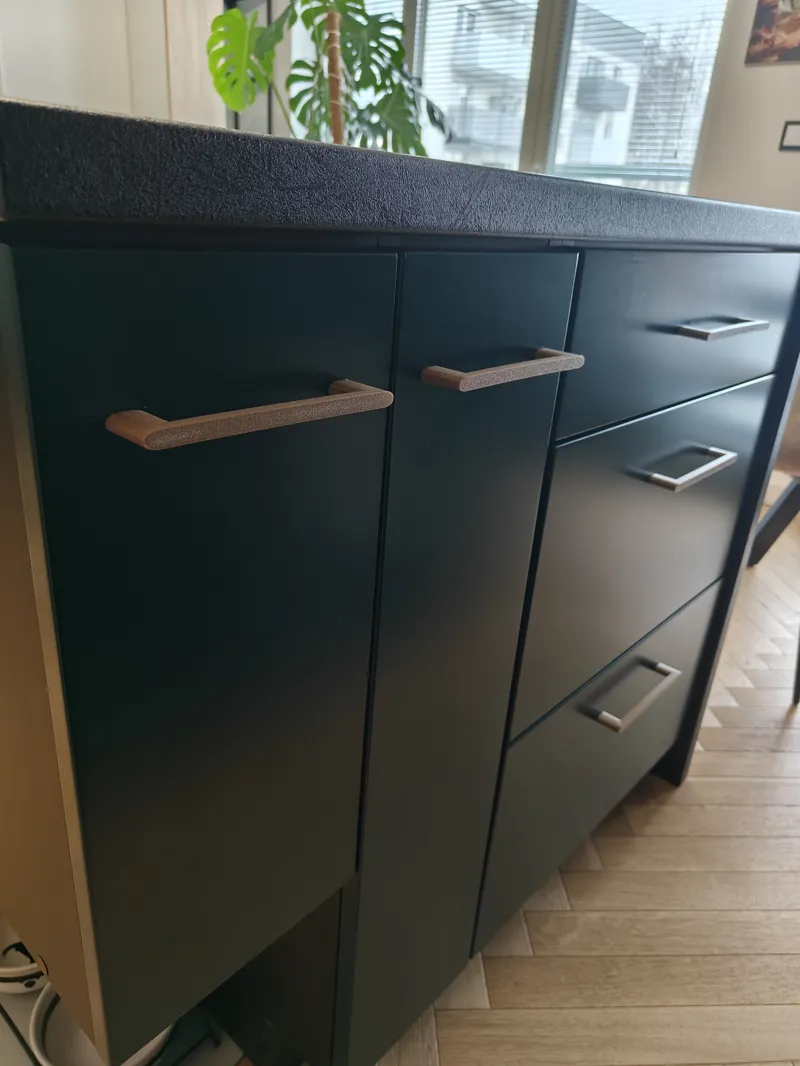 Modern cabinet handle 128 mm and 160 mm