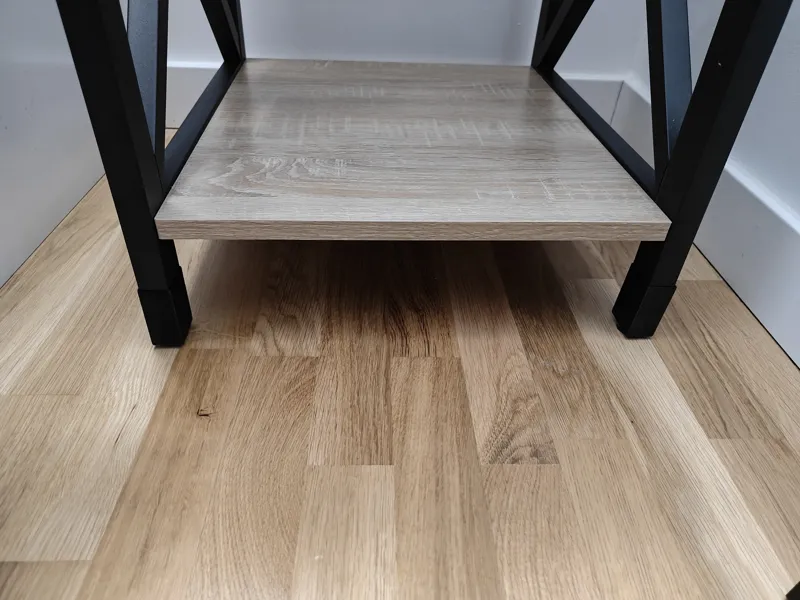 Furniture leg extension for easier cleaning