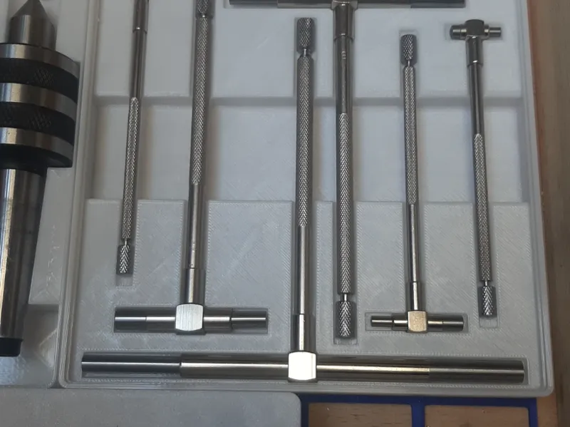 Telescopic Gauge Set Gridfinity 4x4 8-150mm