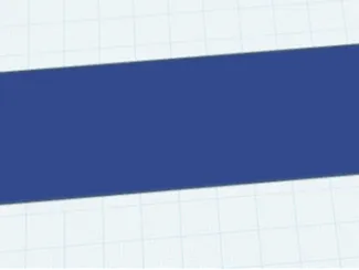 plain leaning name tag
