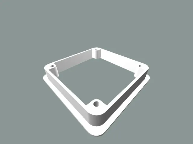 4 gang Mud Ring extension