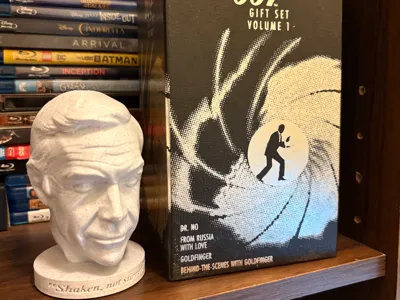 Sean Connery James Bond 007 Bust