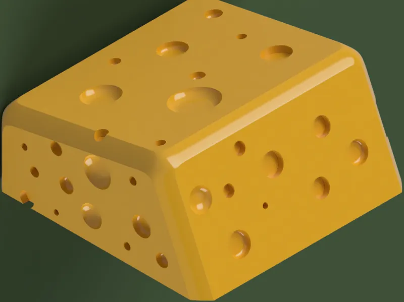 Cheese Keycap