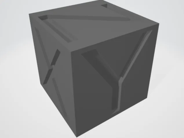 Calibration Cube XYZ