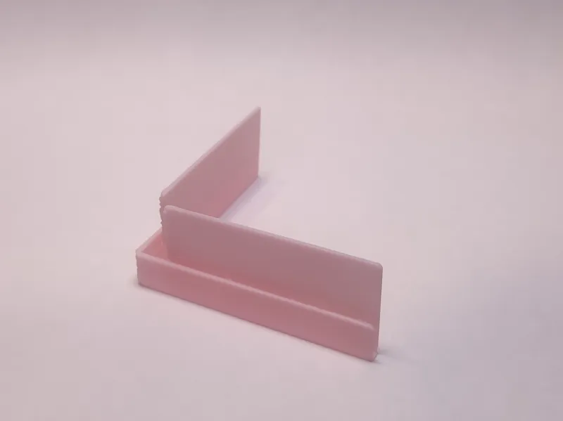 Board game and puzzle box corner repair bracket