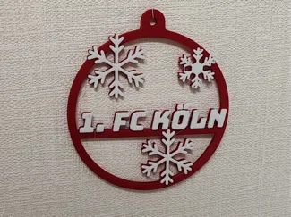 1. FC Köln Weihnachten Decko