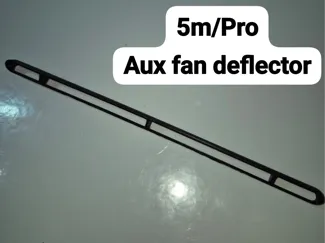 flashforge 5m/pro SNAP FIT aux fan deflector