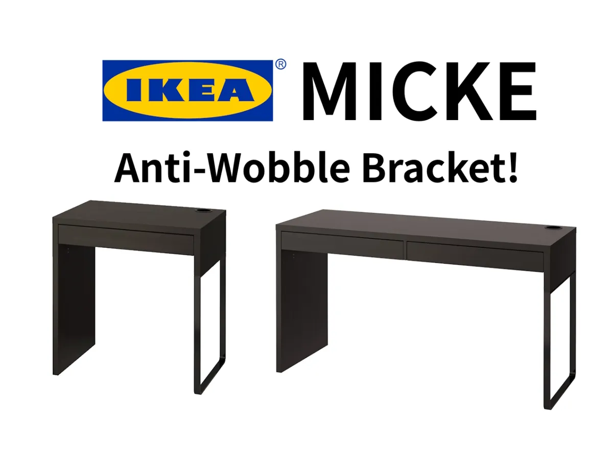 Équerre de renfort pour bureau IKEA MICKE