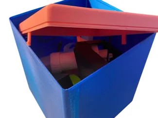 Big Box with snap 245x200mm