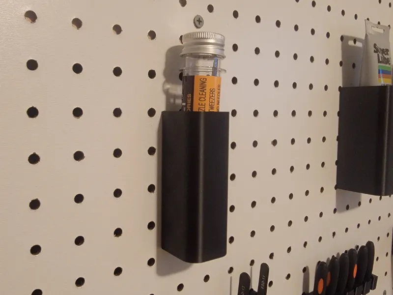 peg board Hot end cleaning kit holder