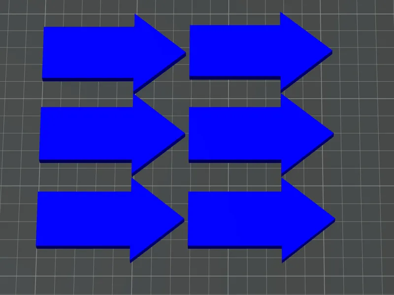 Magnetic Tool Board Arrows