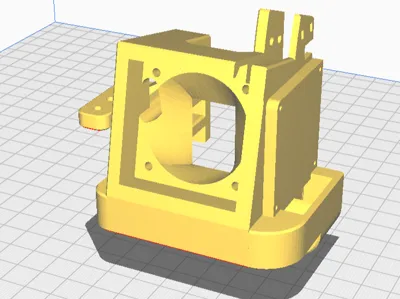 Ender 3 Pro Satsana Remix with original duct mount