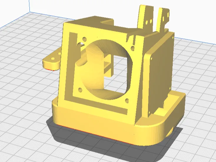 Ender 3 Pro Satsana Remix with original duct mount