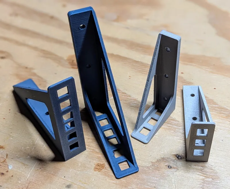 1U & 2U Vertical Mount Bracket
