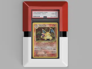 Pokemon Pokeball Holder for Psa Graded Card
