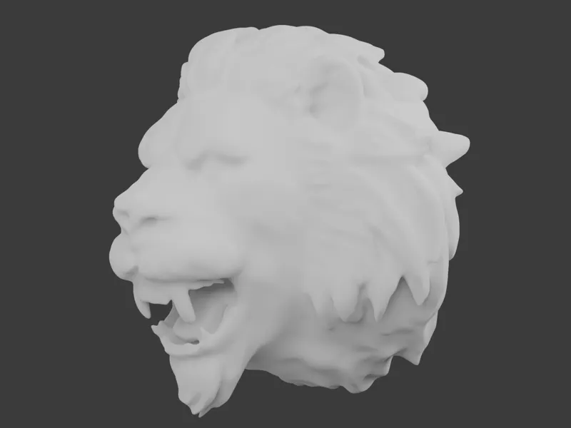 Highly Detailed Lion Head Wall Art(Sell it)